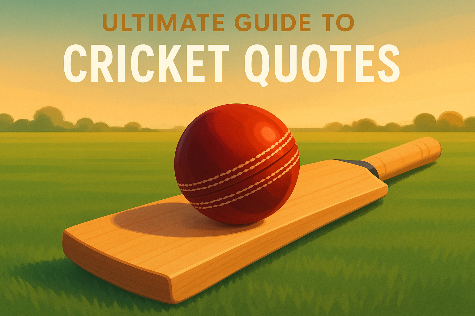 Ultimate Guide to Cricket Quotes
